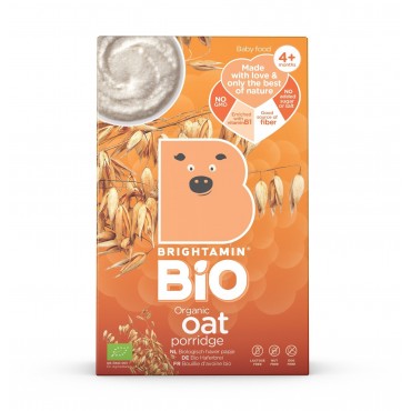 Brightamin Organic Oat Porridge Baby Food 250g